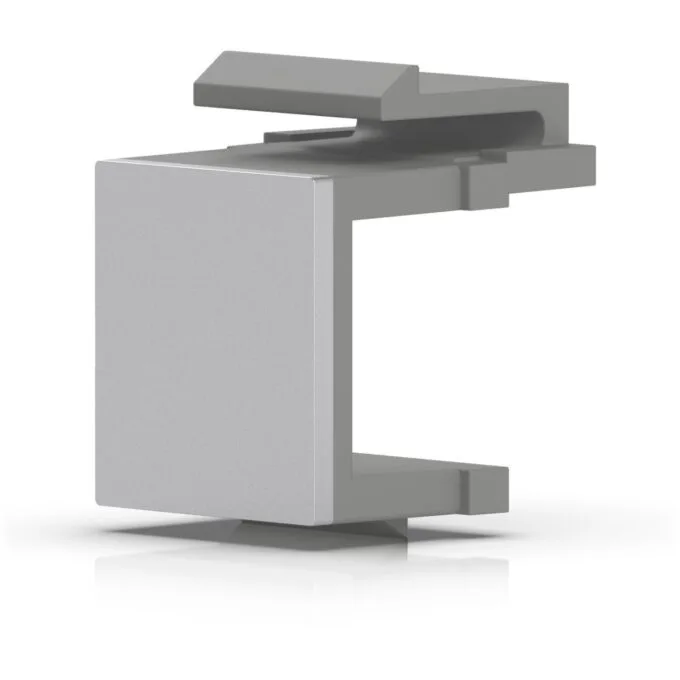 Ubiquiti UACC-Keystone-Blank-Insert - UACC-Keystone-Blank-Insert - Grey, ABS, 16.3×14.6×18 mm — image 1