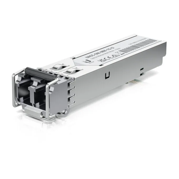 Ubiquiti UACC-OM-MM-1G-D-2 - SFP Multimode Transceiver 1.25Gbps LC Duplex 850nm 550m Stainless Steel — image 6