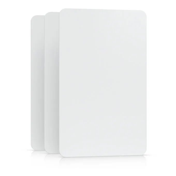 Ubiquiti UniFi Access Card - UA-Card-W-10 - 13.56 MHz Proximity Cards, White, ISO CR80 85.6x54mm, Pack of 10 — image 3
