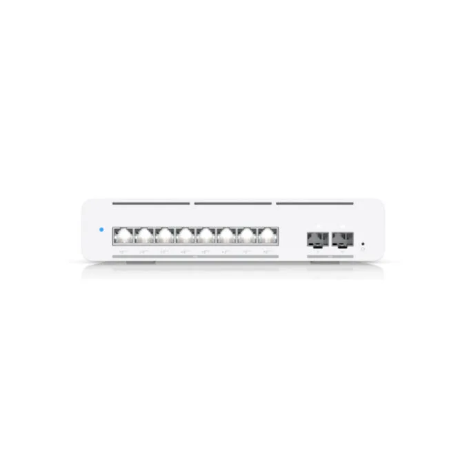 Ubiquiti UniFi Pro XG Switch - USW-PRO-XG-8-POE - 8x 10G RJ45 & 2x SFP+, PoE++ 155W, Managed L2/L3, Grey — image 3