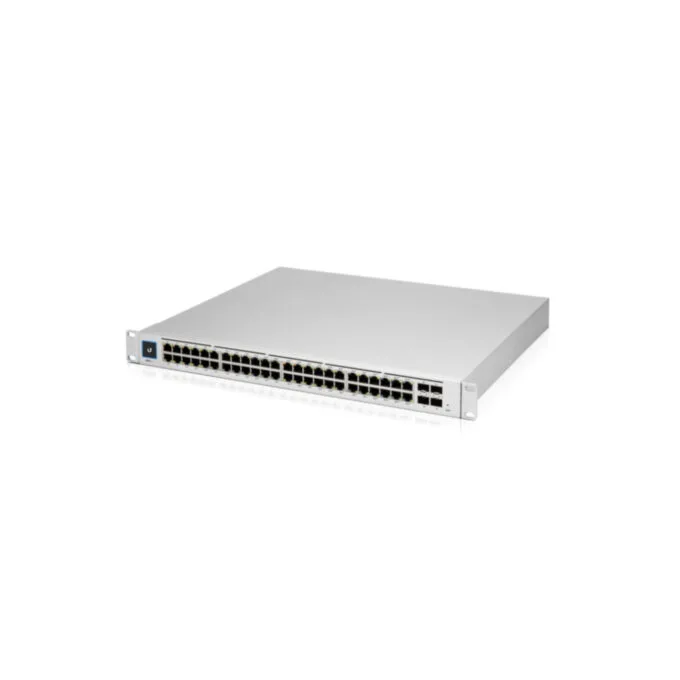 Ubiquiti UniFi Switch Pro - USW-PRO-48 - 48x Gigabit, 4x 10G SFP+, Silver, 1U Rackmount — image 3