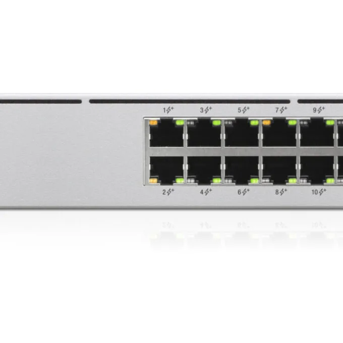 Ubiquiti UniFi Switch - USW-24-POE - 24-Port Gigabit Managed PoE, 2x SFP, L2/L3 — image 1