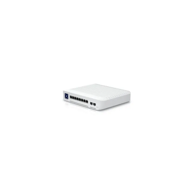 Ubiquiti UniFi Switch - USW-ENTERPRISE-8-POE - 8x 2.5G RJ45, 2x SFP+, PoE+ 120W, L3 Managed, Stainless Steel — image 2