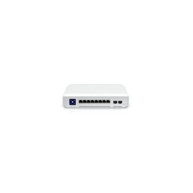 Ubiquiti UniFi Switch - USW-ENTERPRISE-8-POE - 8x 2.5G RJ45, 2x SFP+, PoE+ 120W, L3 Managed, Stainless Steel — image 3