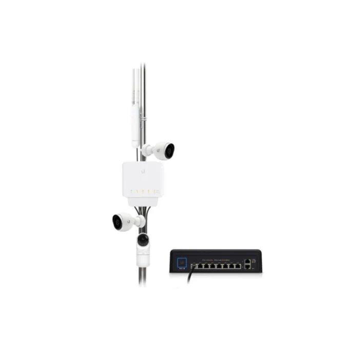 Ubiquiti UniFi Switch - USW-Flex - 5‑Port Gigabit (4x PoE), L2 Managed, White — image 2