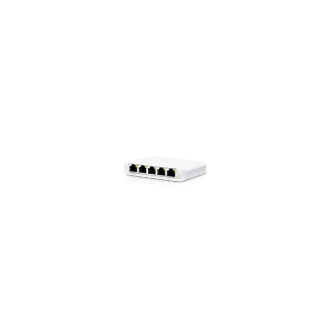 Ubiquiti UniFi Switch USW-FLEX-MINI-5 - 5-Port Gigabit Managed PoE/USB Switch, White — image 1