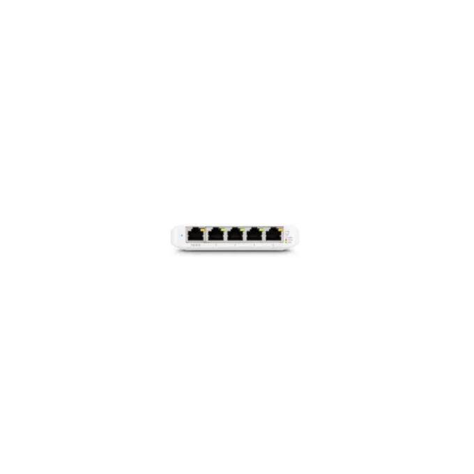 Ubiquiti UniFi Switch - USW-Flex-Mini - 5-Port Gigabit Managed, PoE/USB-C Powered, White — image 2