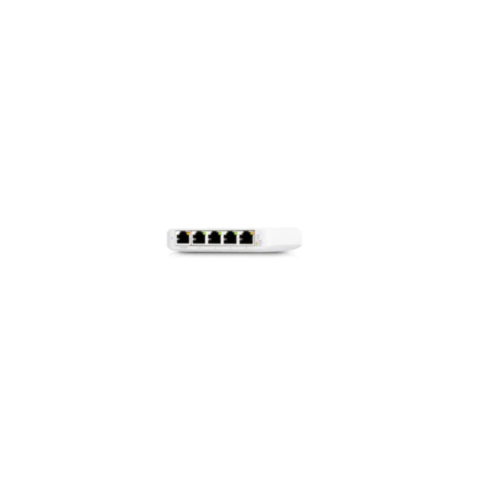 Ubiquiti UniFi Switch - USW-Flex-Mini - 5-Port Gigabit Managed, PoE/USB-C Powered, White — image 3