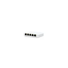 Ubiquiti UniFi Switch - USW-Flex-Mini - 5-Port Gigabit Managed, PoE/USB-C Powered, White