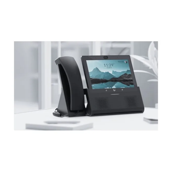 Ubiquiti UniFi Talk Phone TouchMax - 7-inch Color Display, 32GB Storage, 2GB RAM, ARM CPU, Black — image 3