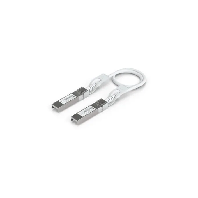 Ubiquiti UniFi Uplink Cable - UACC-Uplink-SFP28-0.3M - SFP28, White, 0.3m — image 1