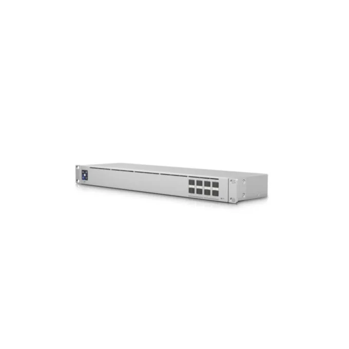 Ubiquiti UniFi USW-Aggregation - 8x 10G SFP+ Fanless 1U Rackmount Switch, Silver, 160 Gbps — image 1