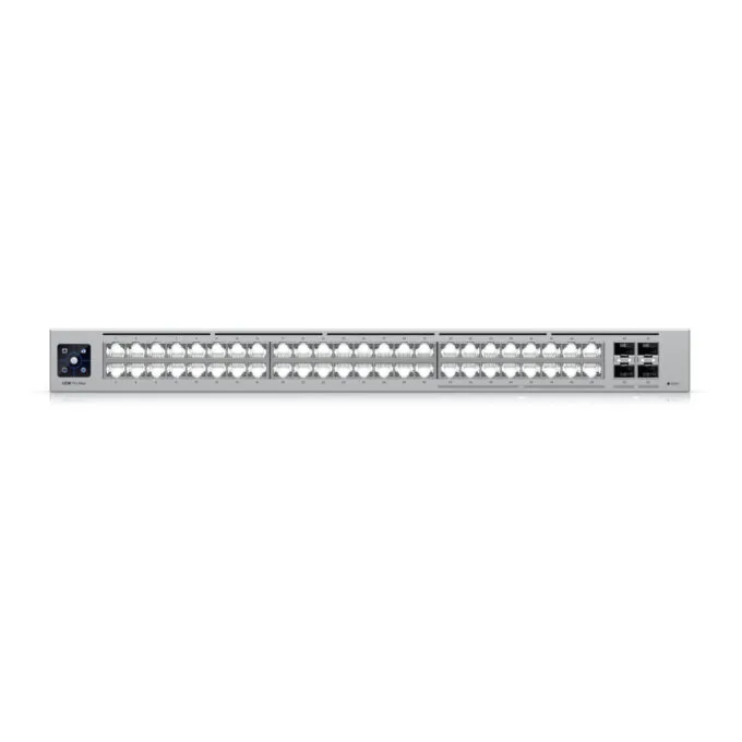 Ubiquiti UniFi USW-PRO-MAX-48 M RM - 48x Multi-Gig (32x 1G + 16x 2.5G) + 4x SFP+ - L3 Managed, 1U, Grey — image 2
