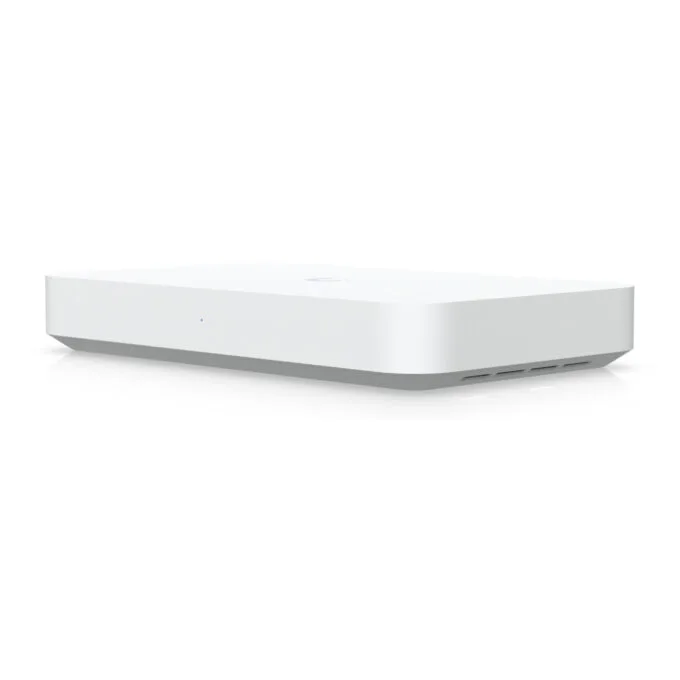 Ubiquiti UniFi UXG-Fiber - UXG-Fiber - White, 2GB RAM, 2.2GHz ARM Cortex, 10GbE WAN, 4×2.5GbE LAN — image 1