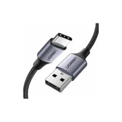 UGREEN 60126 USB-A to USB-C 3A 1m Black Charging Cable