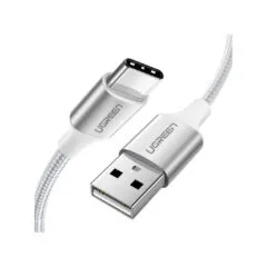 UGREEN 60131 USB-C 1m Silver 3A Charging Cable