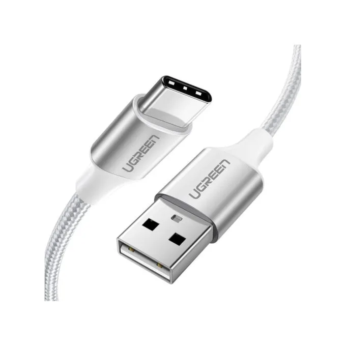 UGREEN 60131 USB-C 1m Silver 3A Charging Cable — image 1