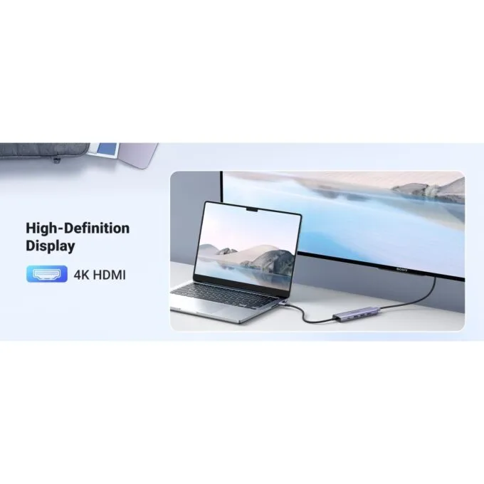 UGREEN Revodok 5-in-1 4K HDMI USB-C Hub with 3x USB-A 3.0 — image 5