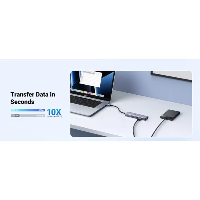 UGREEN Revodok 5-in-1 4K HDMI USB-C Hub with 3x USB-A 3.0 — image 7