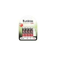 Uniross AA 2100 Hybrio Rechargable Batteries - 4 Pcs