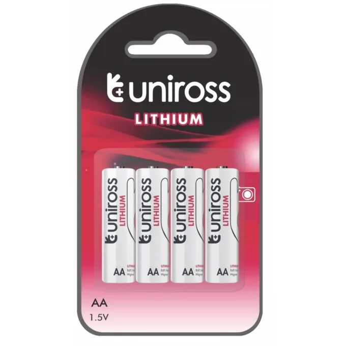 Uniross AA Lithium Batteries - — image 1
