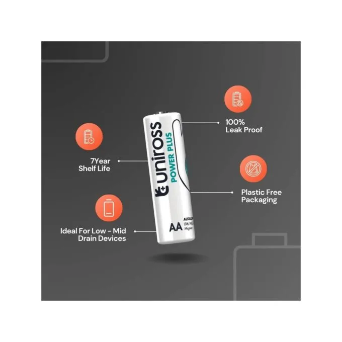 Uniross Alkaline AAA Power Plus - Value Pack 10 Pcs — image 3