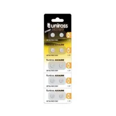 Uniross Alkaline-Coin Battery - LR736 - AG3 LR41 10pack