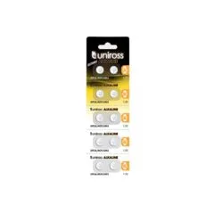 Uniross Alkaline-Coin Battery - LR936 AG9 LR45 - 10pack