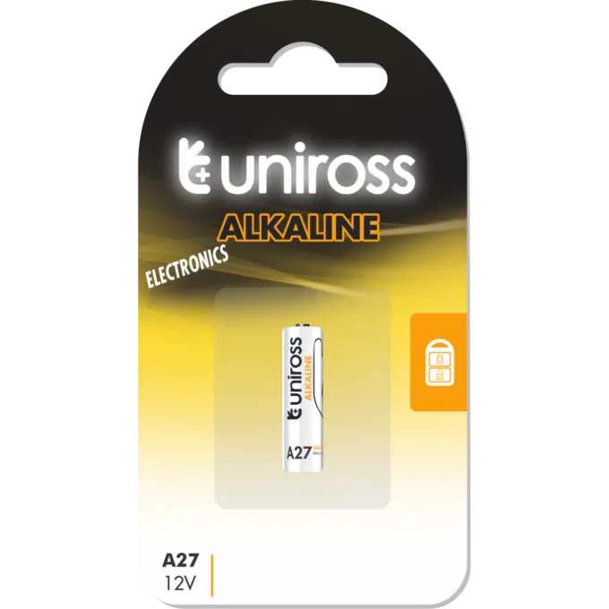 Uniross Alkaline Micro Battery - A27 - single — image 1