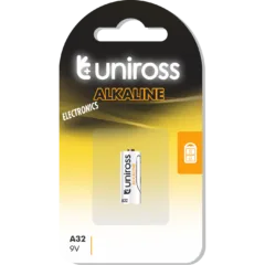 Uniross Alkaline Micro Battery - A32 - 29A,32A,MN32,L828