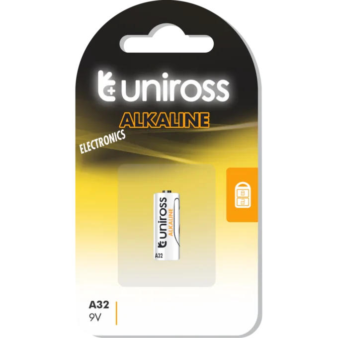 Uniross Alkaline Micro Battery - A32 - 29A,32A,MN32,L828 — image 1
