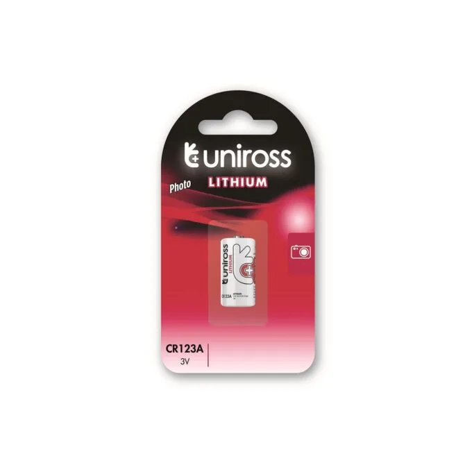 Uniross Lithium Battery - CR123A - 3V — image 1