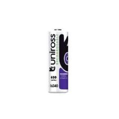 Uniross Lithium Rechargeable Battery - RCR123A - Lithium Rechargeable Battery 650mAh