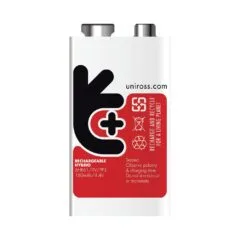 Uniross PP3 9V - 200 Hybrio Rechargable Battery