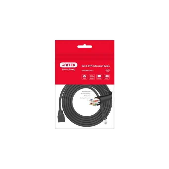Unitek CAT6 M-F Extension Cable 1.0m - C1896BK-1M - CAT6 M-F Extension Cable 1.0m — image 8