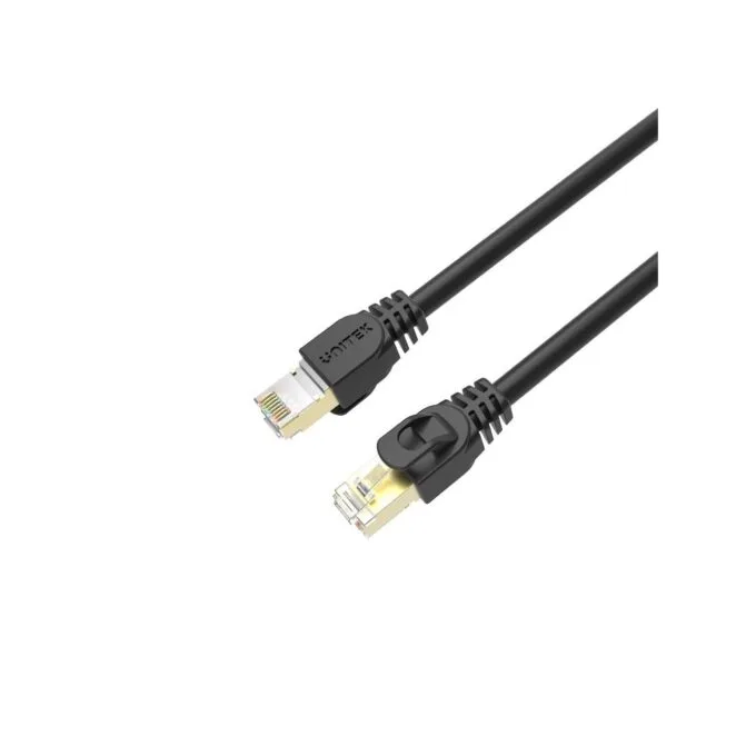 Unitek CAT7 SSTP Pure Copper Ethernet Cable 10.0m Black - C1813EBK - CAT7 SSTP Pure Copper Ethernet Cable 10.0m Black — image 1