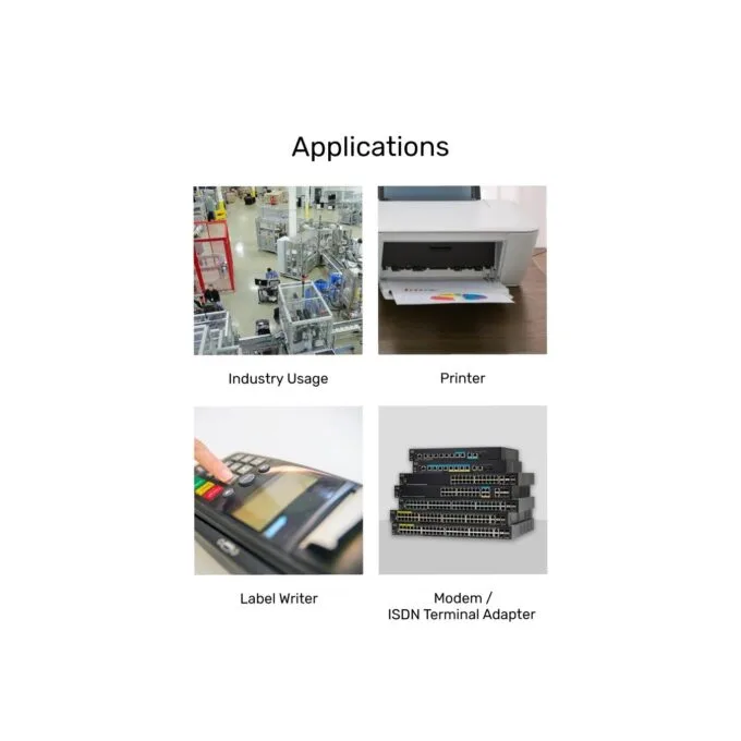 Unitek Converter USB-C 1.1 to RS232 Serial - Y-1105K - USB-C 1.1 to RS232 Serial 1.5m — image 4