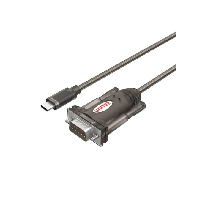 Unitek Converter USB-C 1.1 to RS232 Serial - Y-1105K - USB-C 1.1 to RS232 Serial 1.5m — image 1