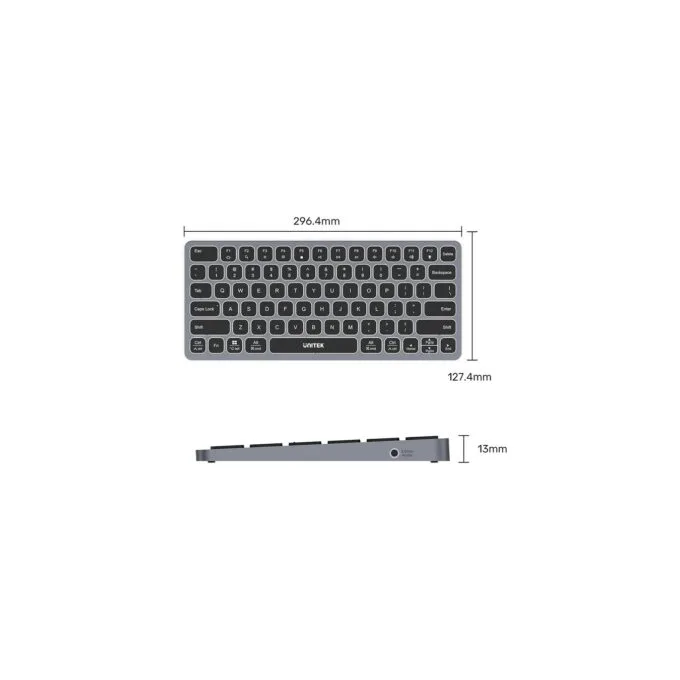 Unitek D1092A 9-in-1 USB-C Keyboard Hub - 3x USB 3.0, HDMI 4K, 100W PD — image 6