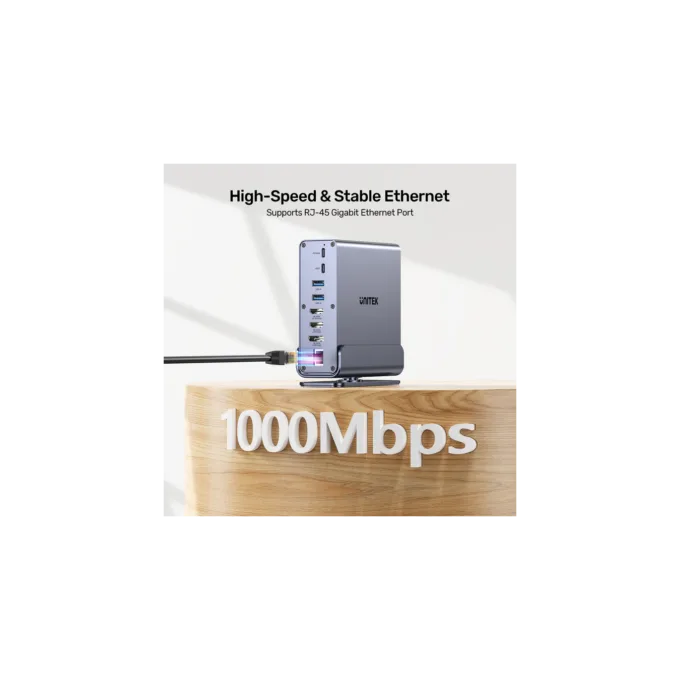 Unitek D1135A 15in1 USB-C Hub - Triple 4K M1 MacBook PD100W — image 11