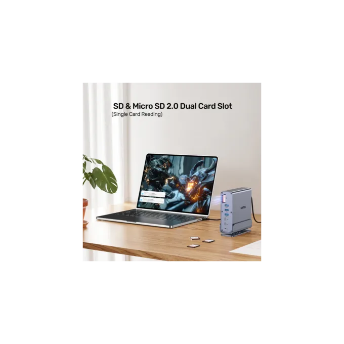 Unitek D1135A 15in1 USB-C Hub - Triple 4K M1 MacBook PD100W — image 12