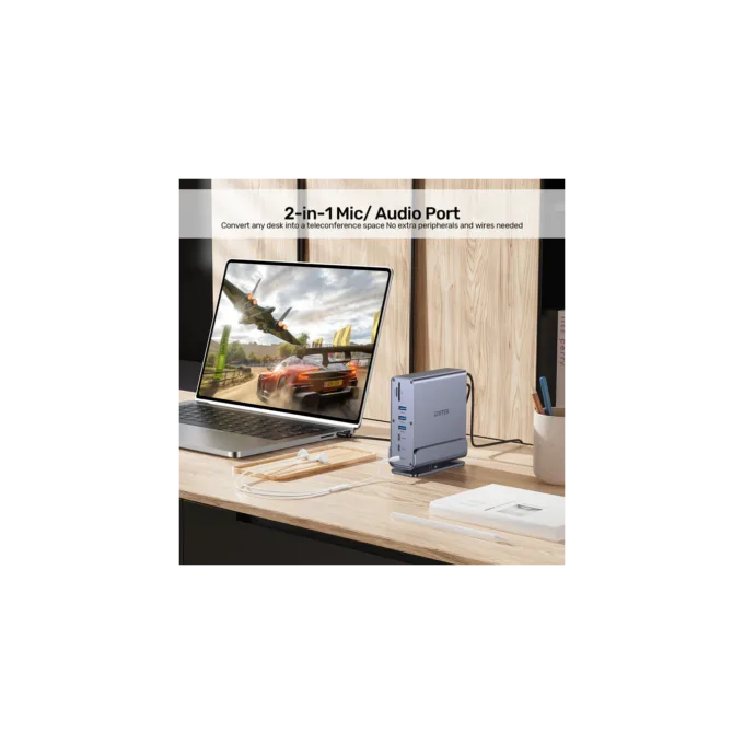 Unitek D1135A 15in1 USB-C Hub - Triple 4K M1 MacBook PD100W — image 13