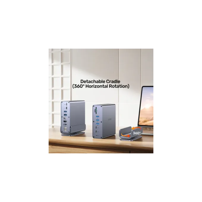 Unitek D1135A 15in1 USB-C Hub - Triple 4K M1 MacBook PD100W — image 16