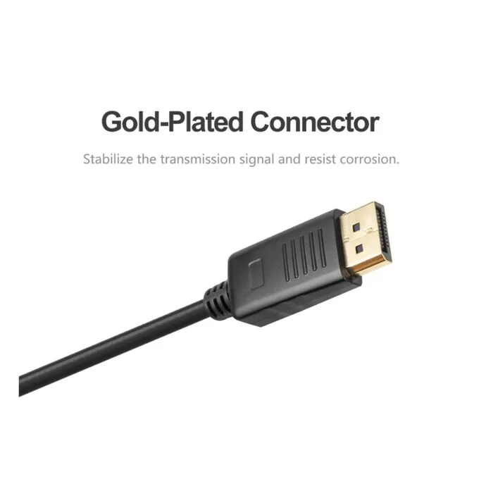 Unitek DisplayPort 1.2 Cable 4K60Hz 2.0m - Y-C608BK - DisplayPort 1.2 Cable 4K60Hz 2.0m — image 8