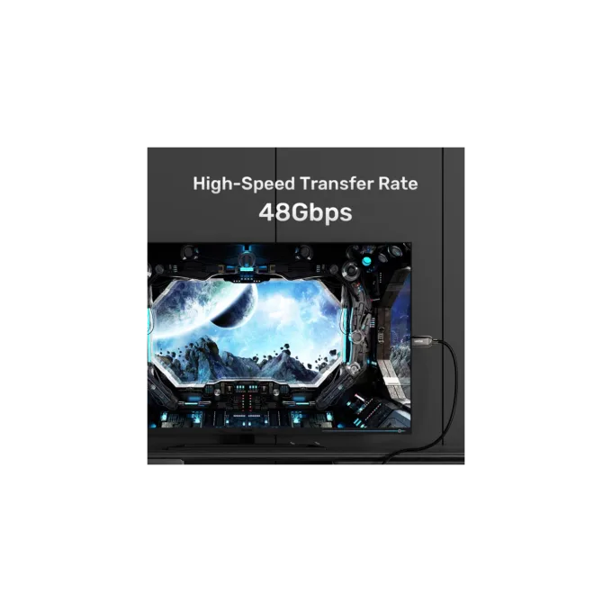 Unitek Fiber Optic HDMI 2.1 Cable 8K60Hz 30.0m - C11085GY-30M - Unitek Fiber Optic HDMI 2.1 Cable 8K60Hz 30.0m — image 8