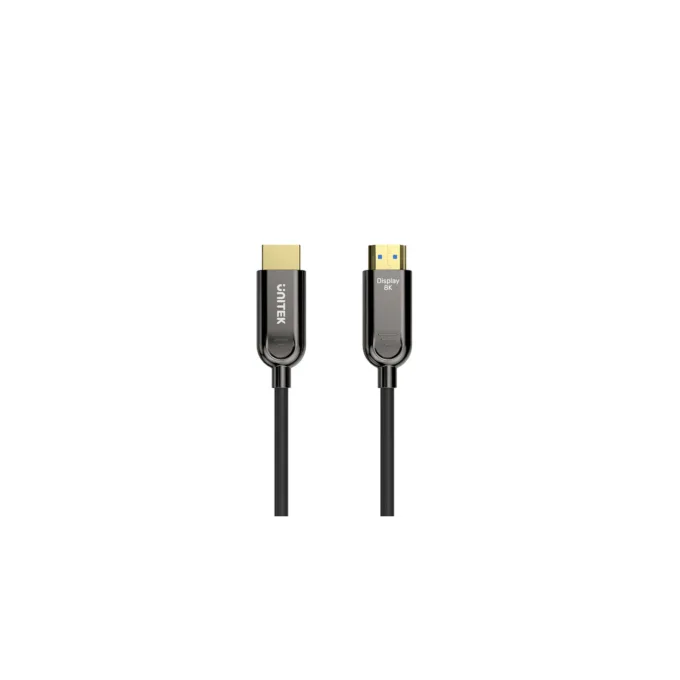 Unitek Fiber Optic HDMI 2.1 Cable 8K60Hz 30.0m - C11085GY-30M - Unitek Fiber Optic HDMI 2.1 Cable 8K60Hz 30.0m — image 1