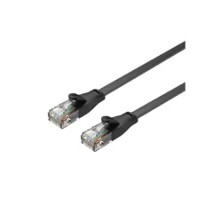 Unitek Flat Patch Cable - C1815GBK - CAT6 Black 20.0m