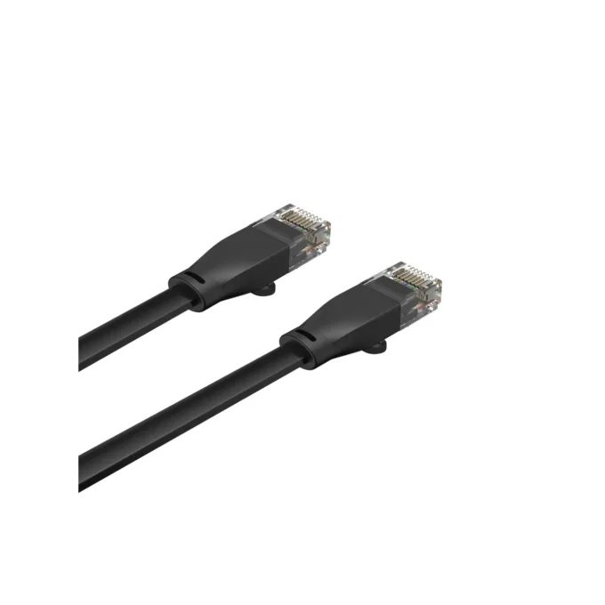 Unitek Flat Patch Cable - C1815GBK - CAT6 Black 20.0m — image 5