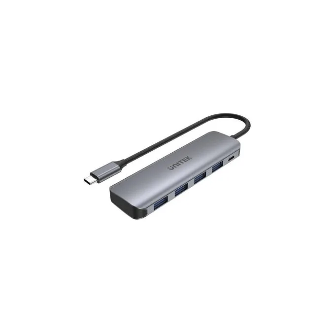 Unitek H1107A 4-Port USB 3.1 Gen1 Type-C Hub w/ 10W Micro-USB — image 1