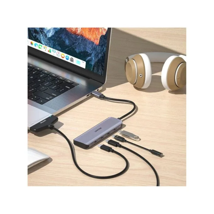 Unitek H1107K uHUB Q4 Next 4-Port USB-C Hub USB 3.2 — image 4